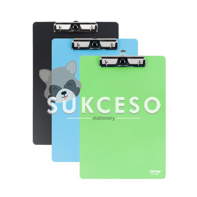 

Joyko Clip Board CLB-68F4 / Papan Jalan Alas Ujian Ukuran F4