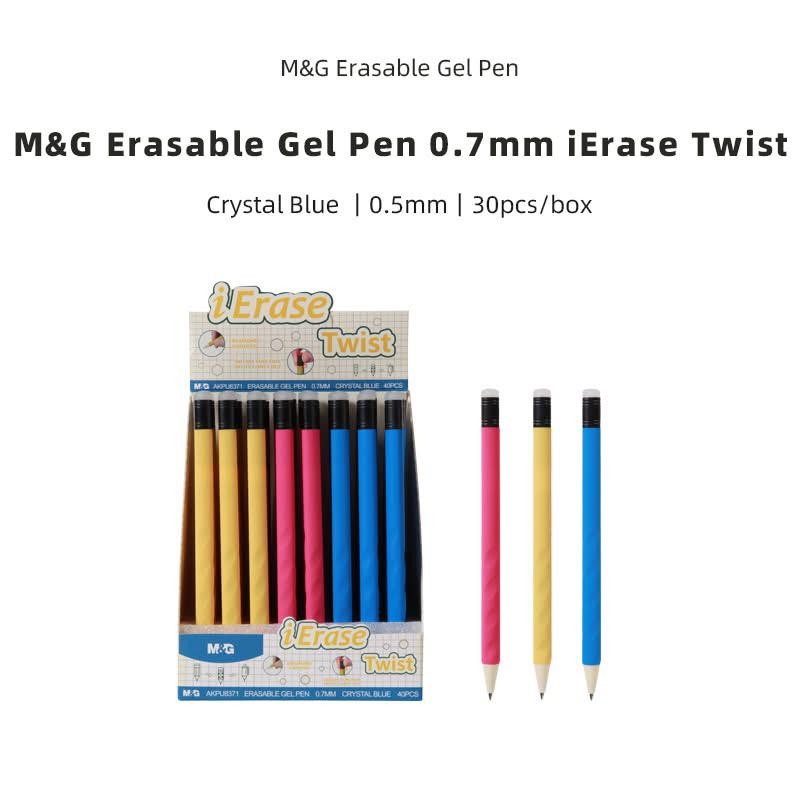 

M&G Erasable Gel Pen 0.7MM Crystal Blue AKPU8471