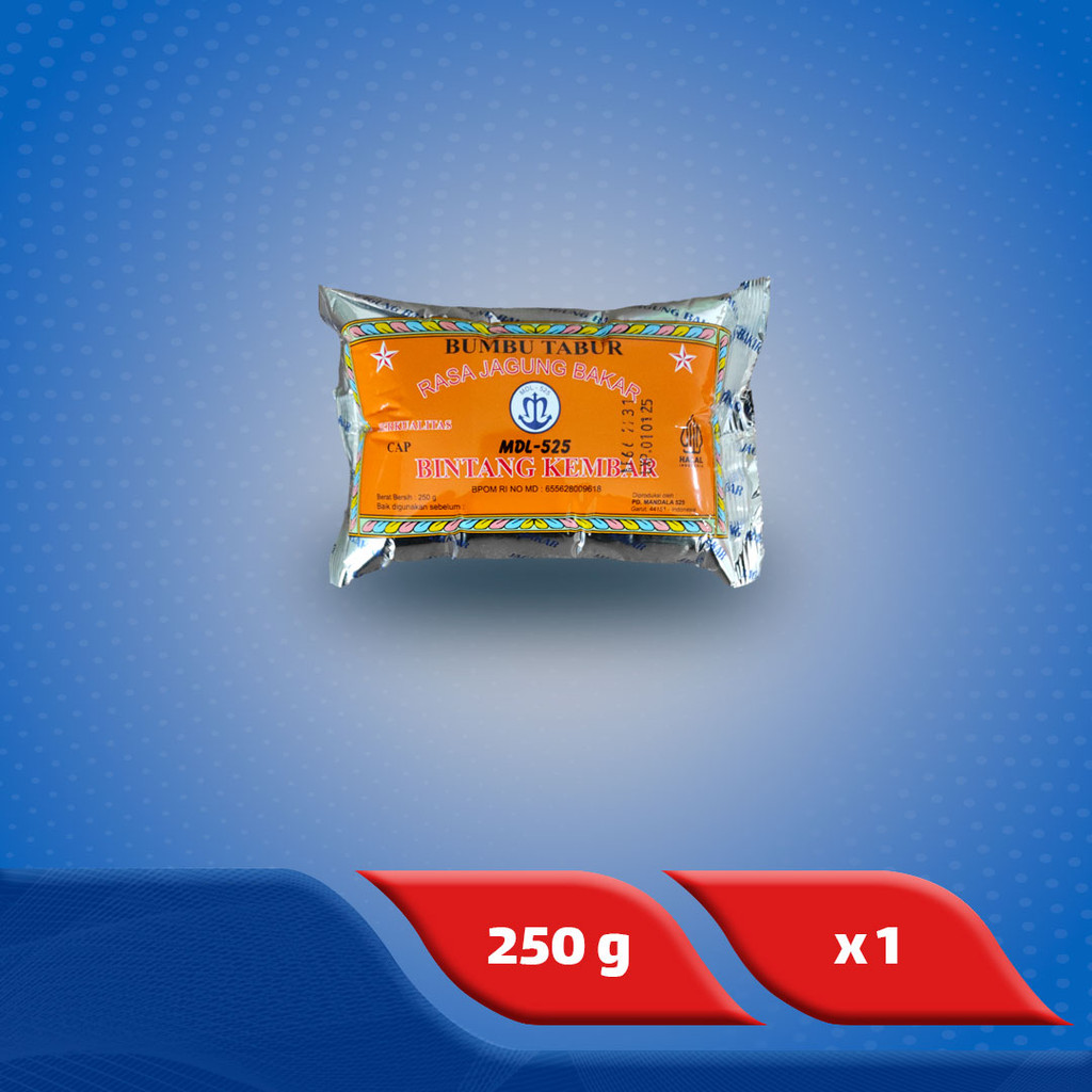 

Bintang Kembar Bumbu Tabur Jagung Bakar 250 g