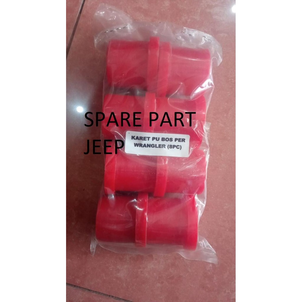 Karet Bos Per Jeep Wrangler YJ TJ Bahan PU