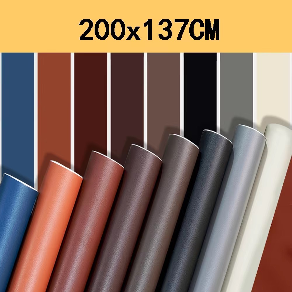 

200x137CM Self Adhesive PU Leather Fabric Patch Car Seat Sofa Repairing Patches Stick-On Leather PU Fabrics Stickers Patches