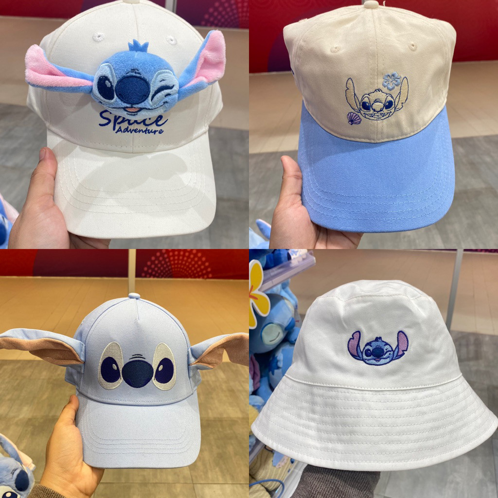 Disney Series Stitch Beach Dream Hat Baseball Cap Plush / Topi Stitch / Topi Karakter Edisi Disney S