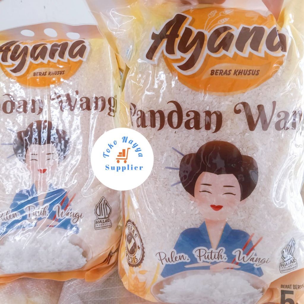 

Beras Ayana Khusus PANDAN WANGI | Putih Pulen Wangi