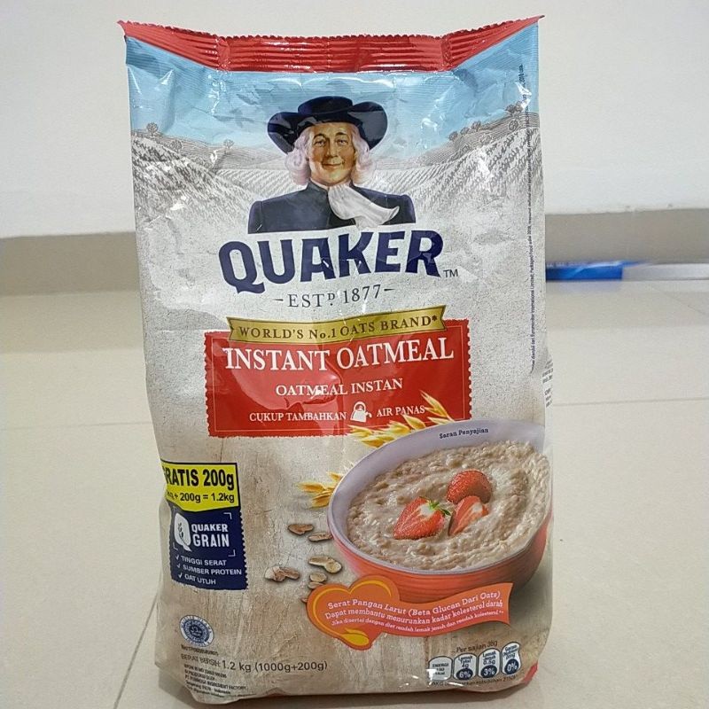

Quaker Instant Oatmeal 1.2kg