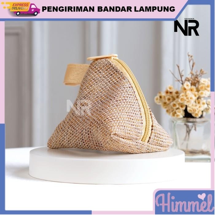 Souvenir pernikahan dompet koin gail goni pouch tempat uang receh - Gail 11x11 HIMMEL SOUVENIR