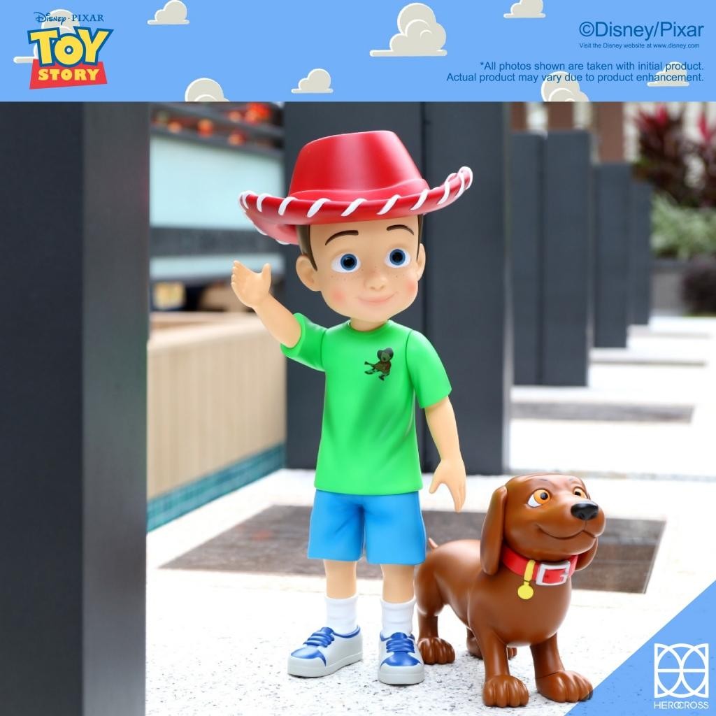 HEROCROSS HVS#058 12" Toy Story Andy and Buster