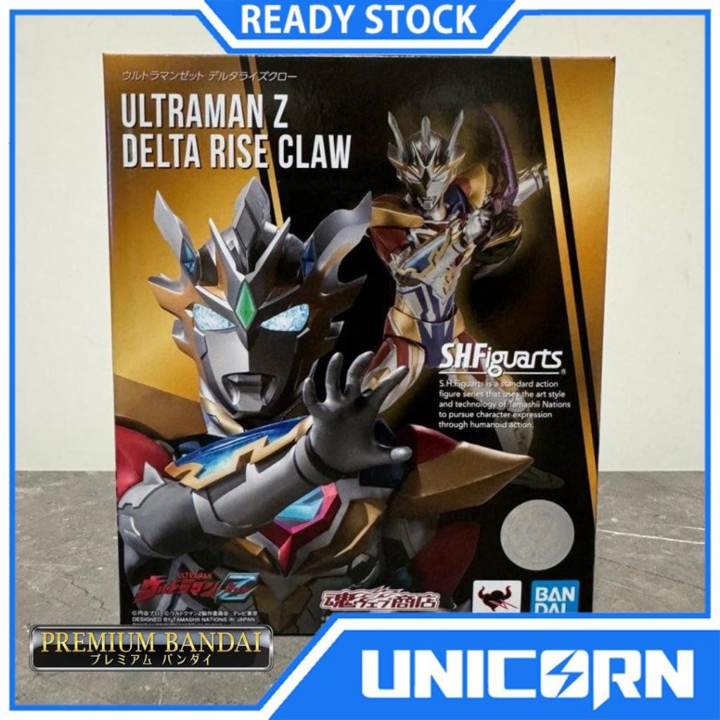 Premium Bandai SHF Ultraman Z Delta Rise Claw Action Figures S.H.Figuarts (OFC)