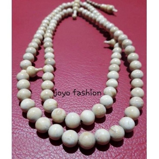 TASBIH KALUNG AKAR BAHAR PUTIH 99 BUTIR