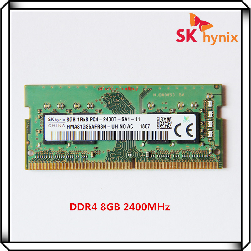 SK Hynix DDR4 8GB 2Rx8 2400T  PC4 2400MHz SO-DIMM RAM Notebook laptop memory