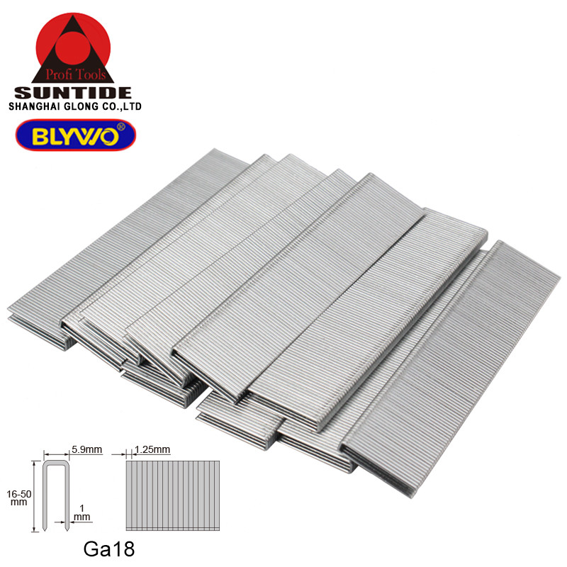

Door Shaped Staples 12.8mm Ga18 Type Nails For stapler Gun Wood Furniture Woodworking Accessories