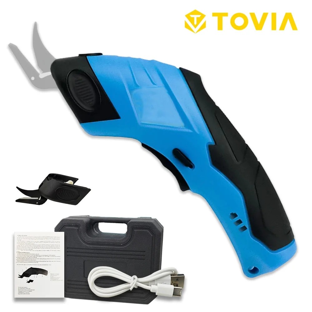 

New Cordless Electric Tailoring Scissors USB Charging Suitable for Cutting Cotton Fabric/leather/cloth and Other Materials