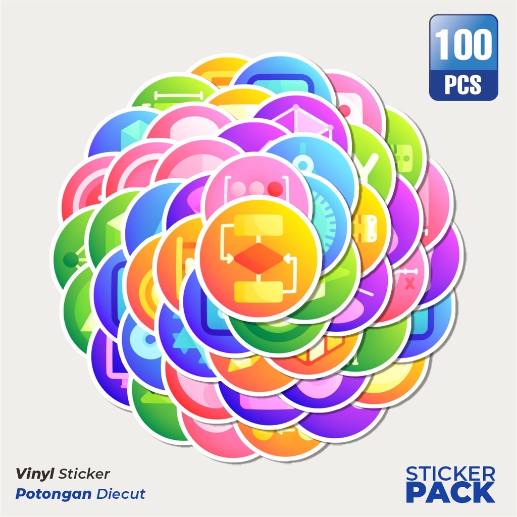 

Super Hemat! 100 PCS Stiker Math Icon Pack Series [Seri Paket Ikon Matematika] Waterproof Aesthetic- Untuk Laptop, Motor, dan Helm - Paper Stationery Pack