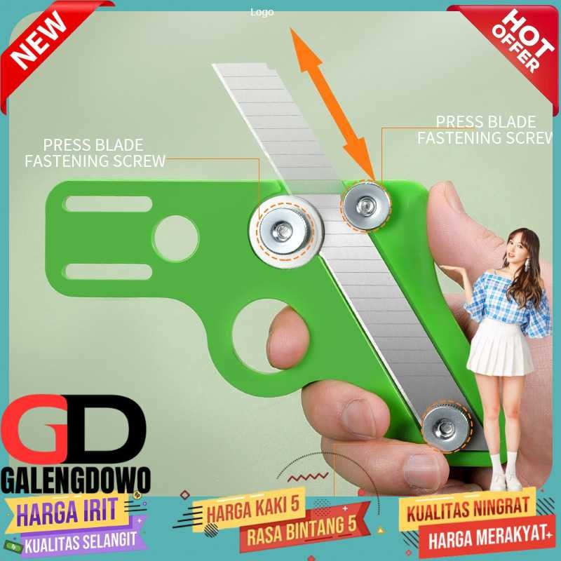 

ISFRIDAY Pisau Pemangkas Tepi Kayu Edge Trimming Scraper Knife Cutter - ID13