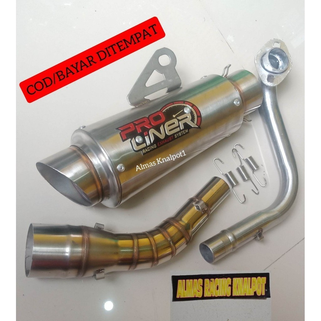Knalpot Proliner Suara Garang Buat Honda Beat Knalpot Suara Bacot Honda Beat Varo 125 Vario 150 Pcx 