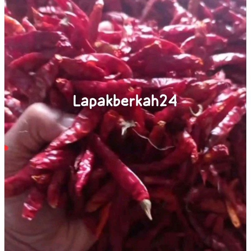 

Paket kemasan ( 1.kg ) CABE RAWIT TEJA CAPLAK KERING KUALITAS SUPER PEDAS tanpa tangkai
