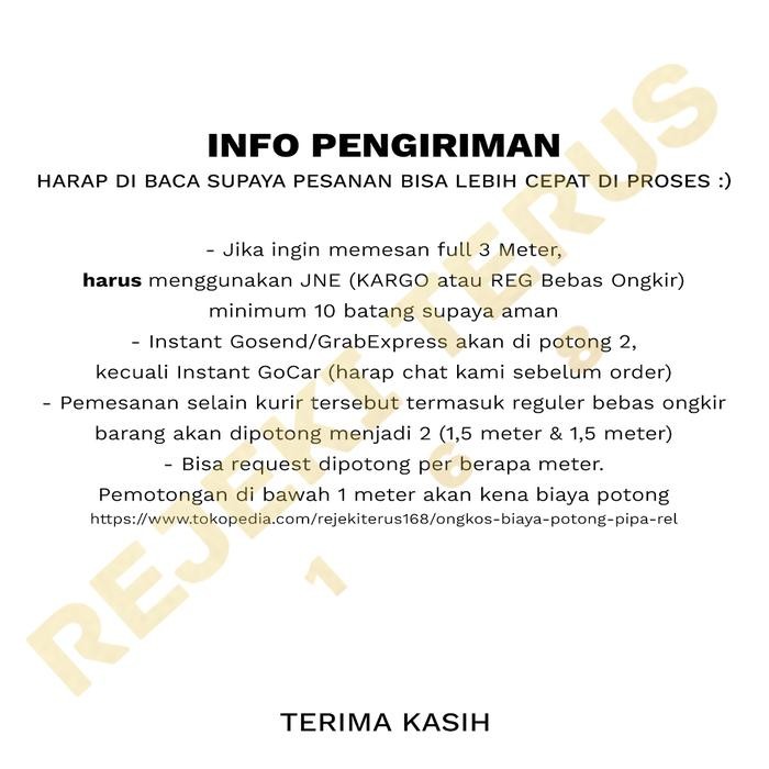 List Lis T Variasi 20 mm Aluminium BLACK HITAM DOFF Penutup Celah