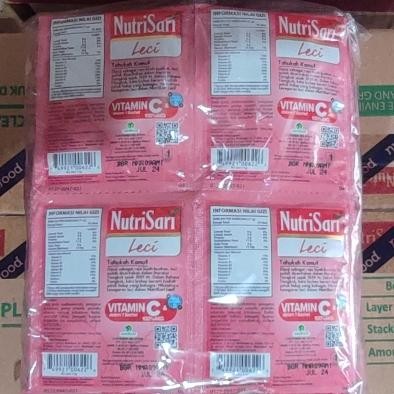 

Nutrisari Leci 1 pak isi 40 Sachet