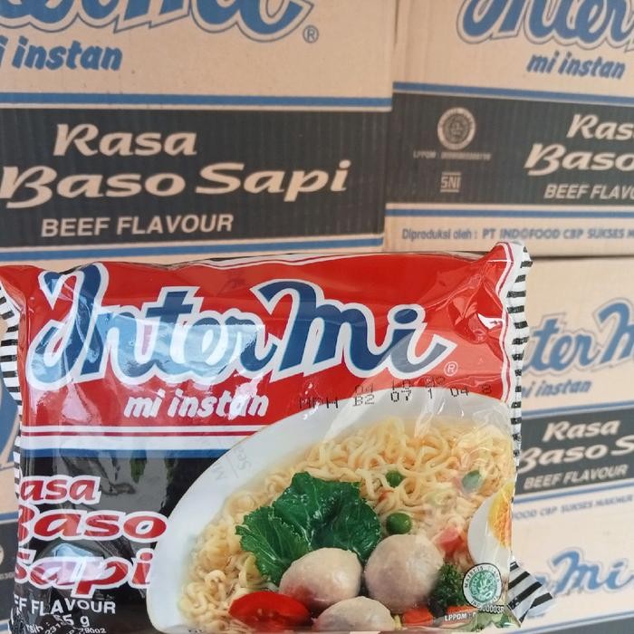 

mie intermi rasa baso sapi 1 karton isi 40 Instan Food Kuah