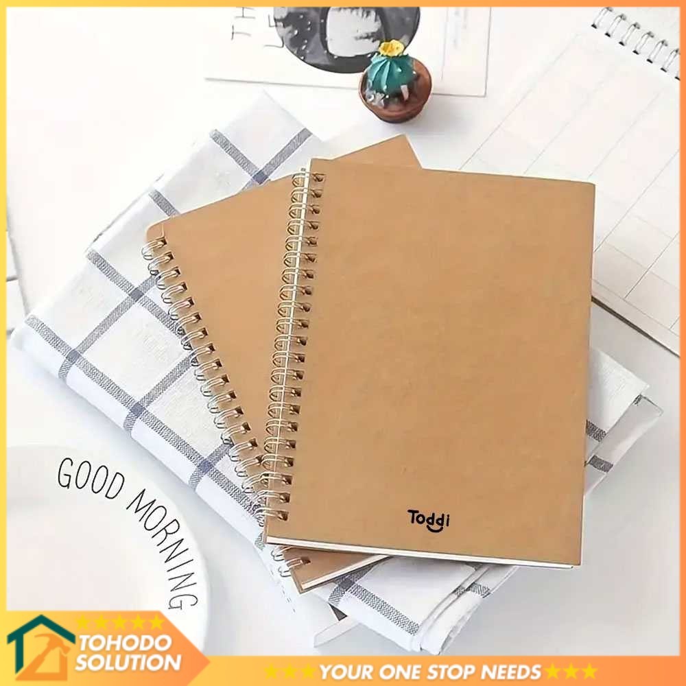 

Toddi Buku Jurnal Softcover Notebook Diary 68GSM 100 Halaman - TD5