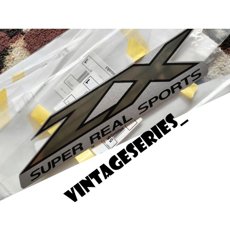 Stiker Striping Body Zx Silver Ninja RR 150 Old STRIPING NINJA RR OLD ZX SILVER ORIGINAL 56052-1536 