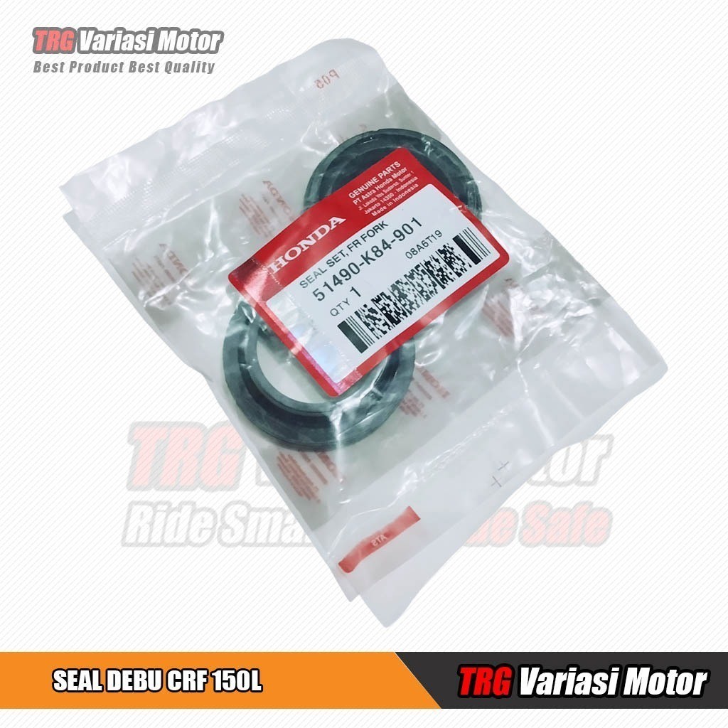 Seal Debu CRF 150L Seal Debu CB150R USD Satu Set 51490-K84-901 PNP CRF 150 CB150R USD CBR 150 CBR250