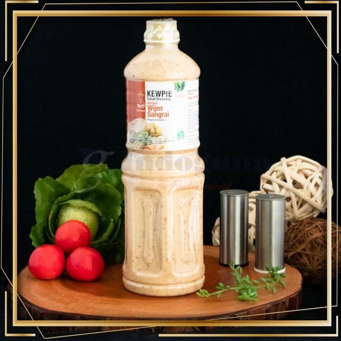 

kewpie salad dressing roasted sesame 1lt Bahan Merah
