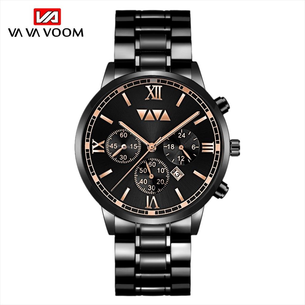 Jam Tangan Pria VAVA VOOM 2142 / 8226 Tahan Air Stainlees Steel Anti Karat Premium Original
