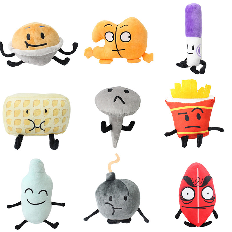 BFDI Dream Island Plushies Toy, Bfdi Plush Toy for Fans and Friends Beautifully Stationery Game Plus