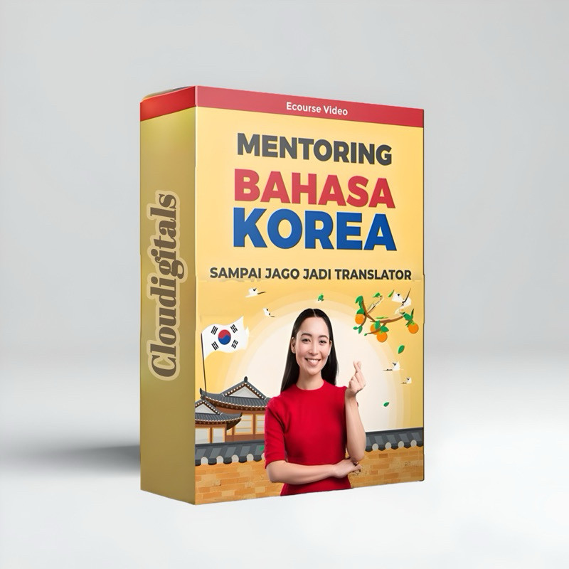 BAHASA KOREA KILAT - Lancar Bahasa Korea hingga Jadi Translator Penerjemah Handal Materi Video Pembe