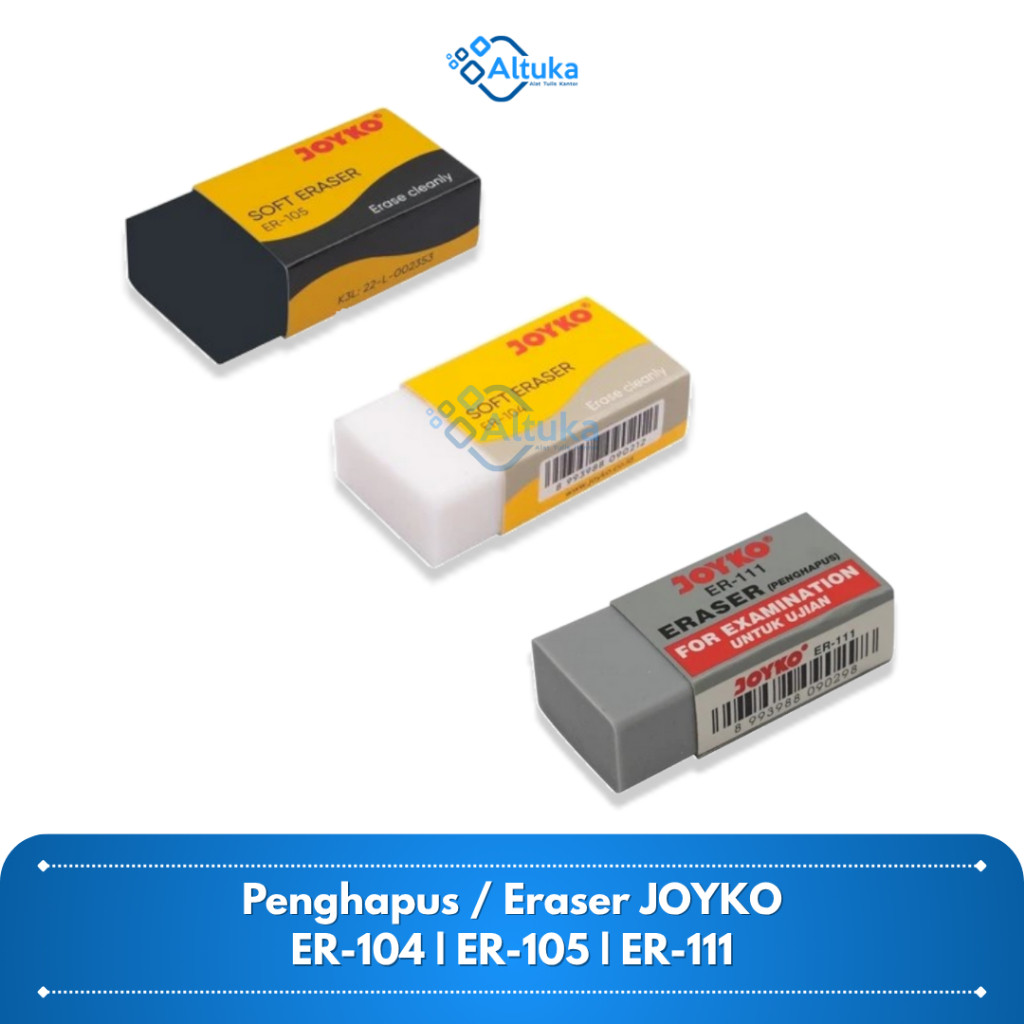 

Penghapus Putih / Eraser / Stip Joyko ER-104 / ER-105 / ER-111