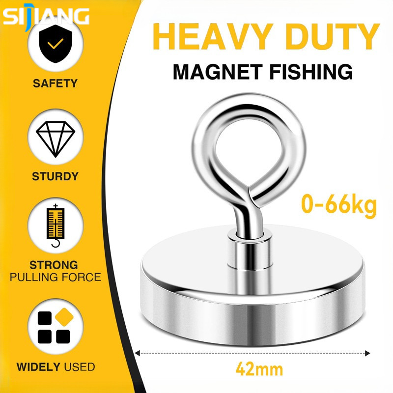 SIJIANG 42mm Magnet Neodymium/66kg Magnet Kuat/magnet Neodymium Besar/magnet Super Kuat/neodymium Ma