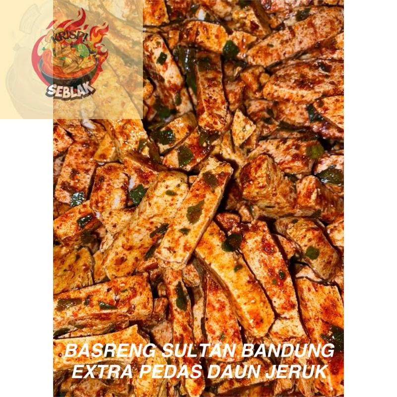 

Seblak krispi [500GR] BASRENG SULTAN BANDUNG EXTRA PEDAS DAUN JERUK