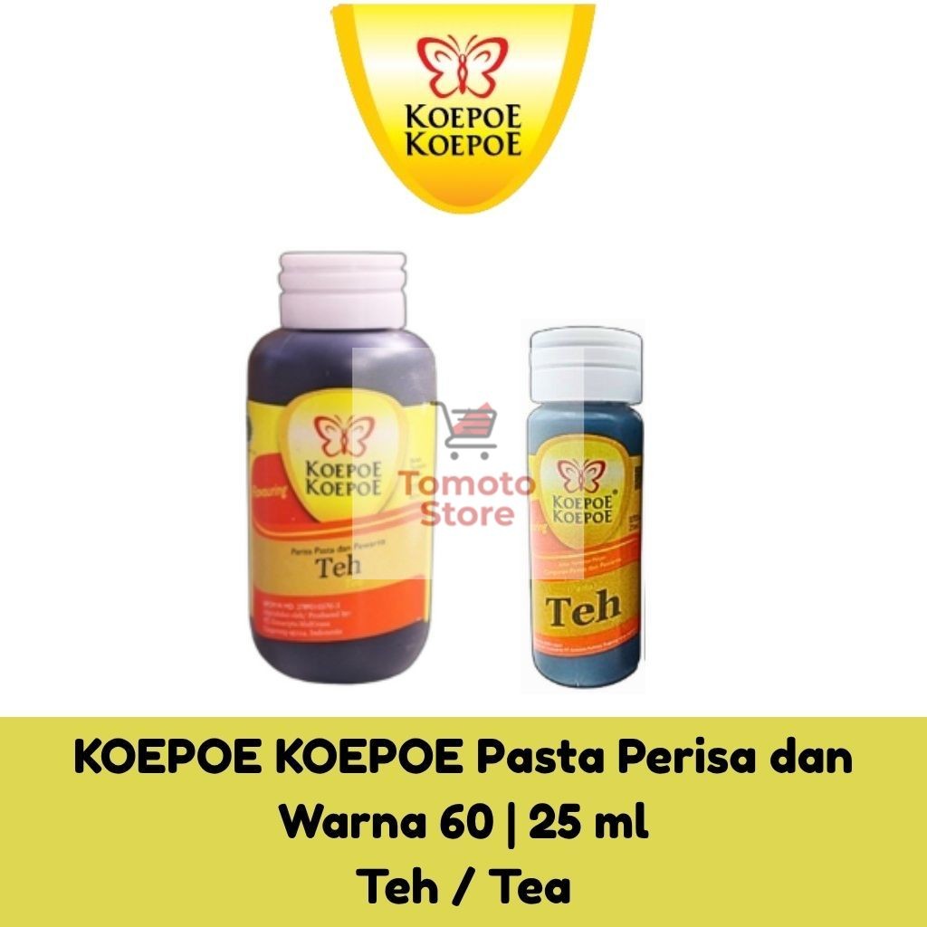 ✨ TOMOTOSTORE ✨ KOEPOE KOEPOE Pasta Perisa dan Warna Teh / Tea