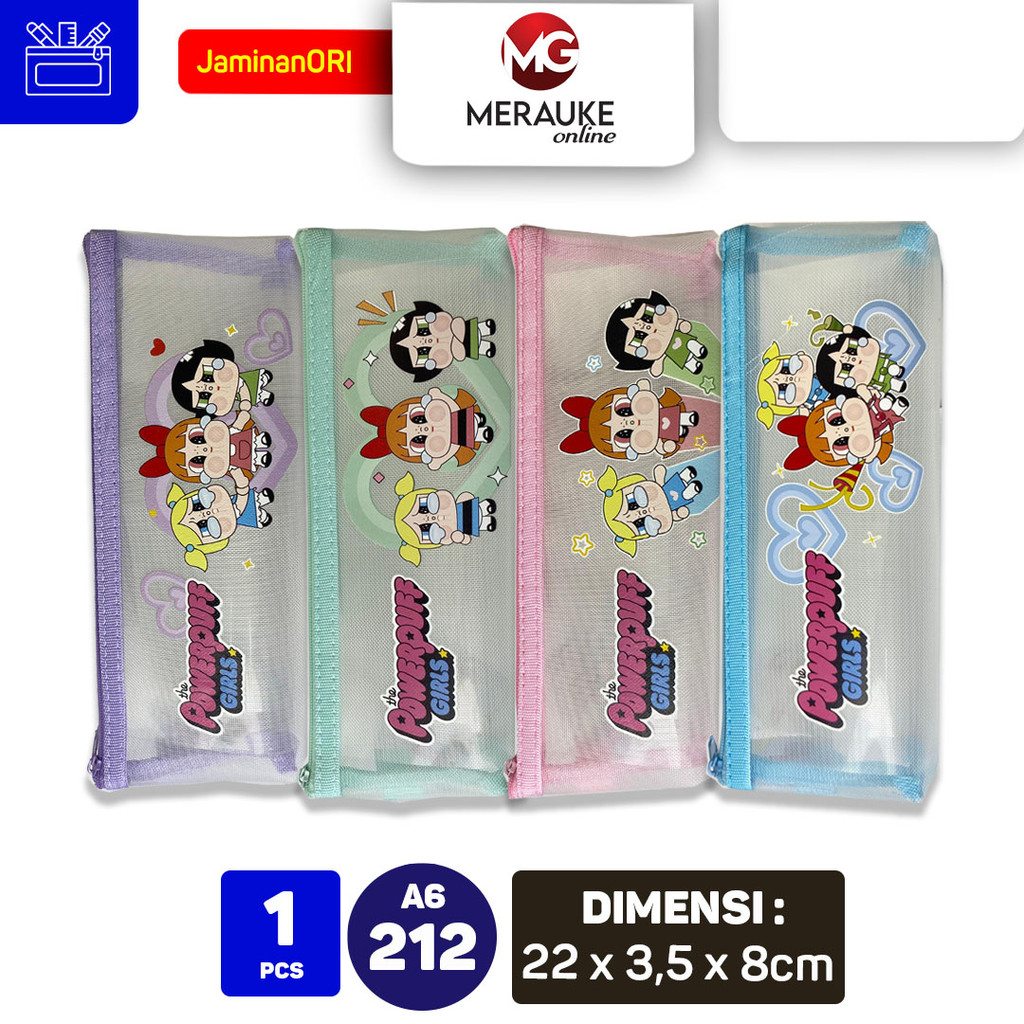 

KINHSHION Tempat Pensil Jaring Fancy A6 212