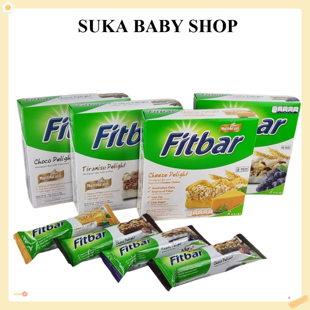 

Fitbar Coklat 1 Box 12pcs Pilihan Rasa Fruit Buah Delight Tiramisu Dan Cheese Keju Suka Baby
