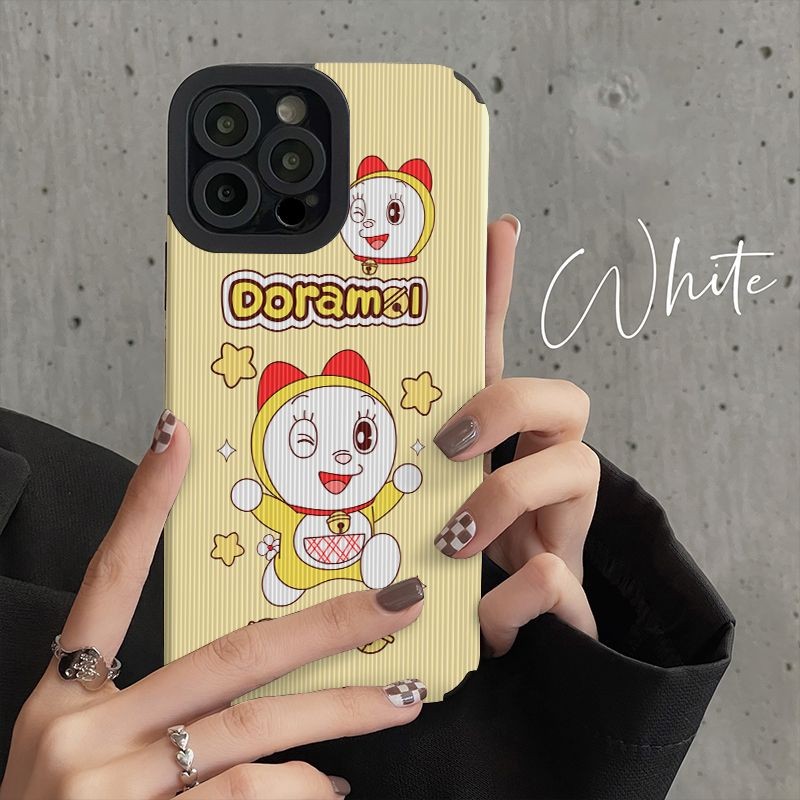 

Anime Kawaii Dorami 11pro 14 mobile phone case 13iphone12 suitable for 6s/8plus women's trendy mobile phone case wholesale