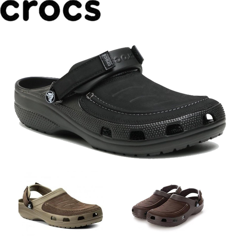 Sandal Cross pria Yukon Leather Sandal Kodok Pria/ Cross Yukon Sandal Slip On Pria