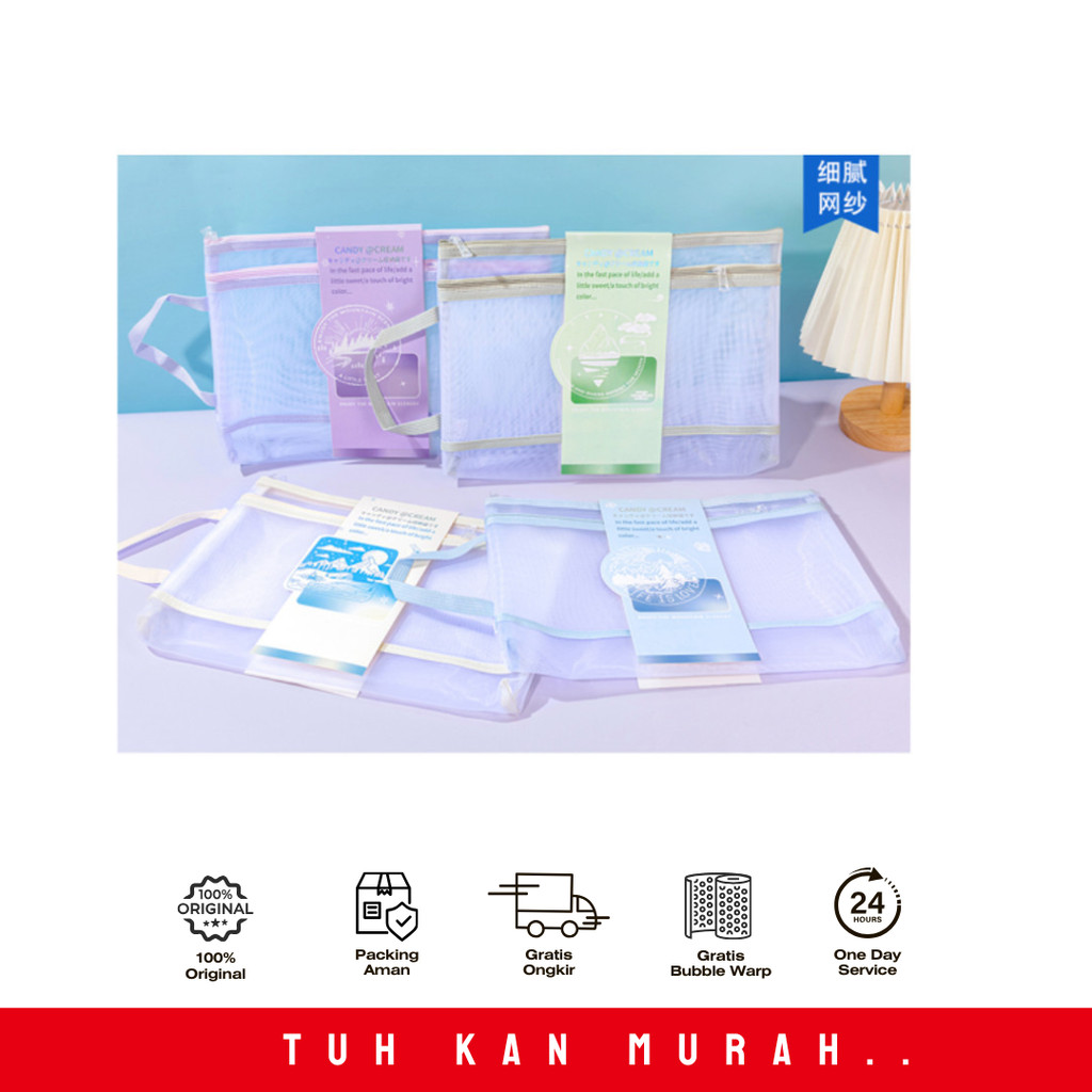 

KINHSHION DOCUMENT BAG A4 3D DOUBLE LAYER MW74201 MIX