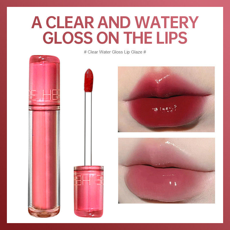 [COD]HerOrange Lip Glaze Juicy Lasting Tint Glossy Tahan Lama Korea-GY