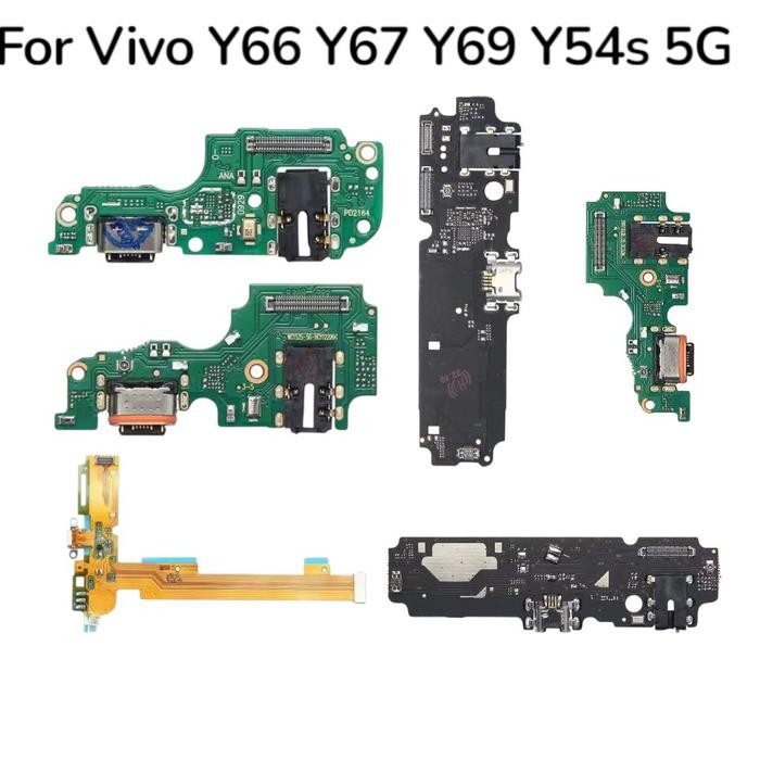 BOARD KONEKTOR CAS VIVO Y66 – PAPAN CHARGER HP VIVO Y66 – FLEXIBLE CONNECTOR CHARGER