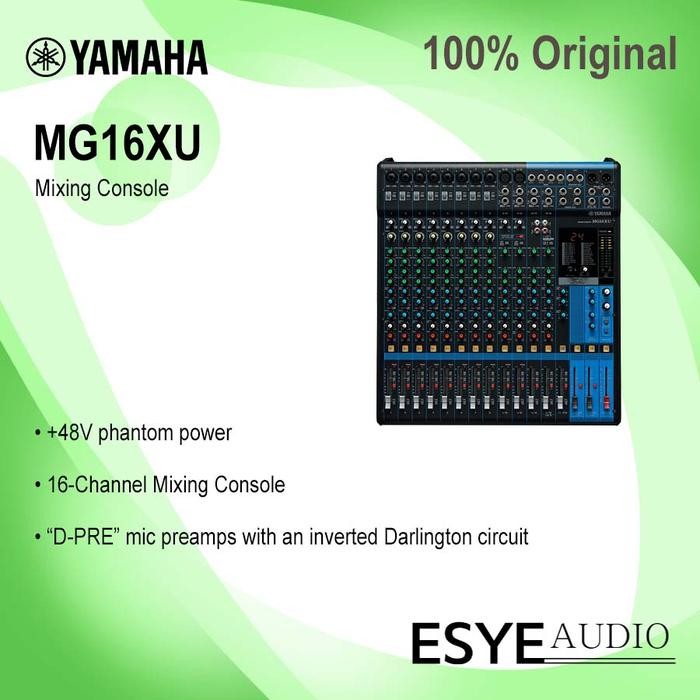 YAMAHA MG16XU MG 16XU MG 16 XU MG16 XU Professional Mixer ORIGINAL