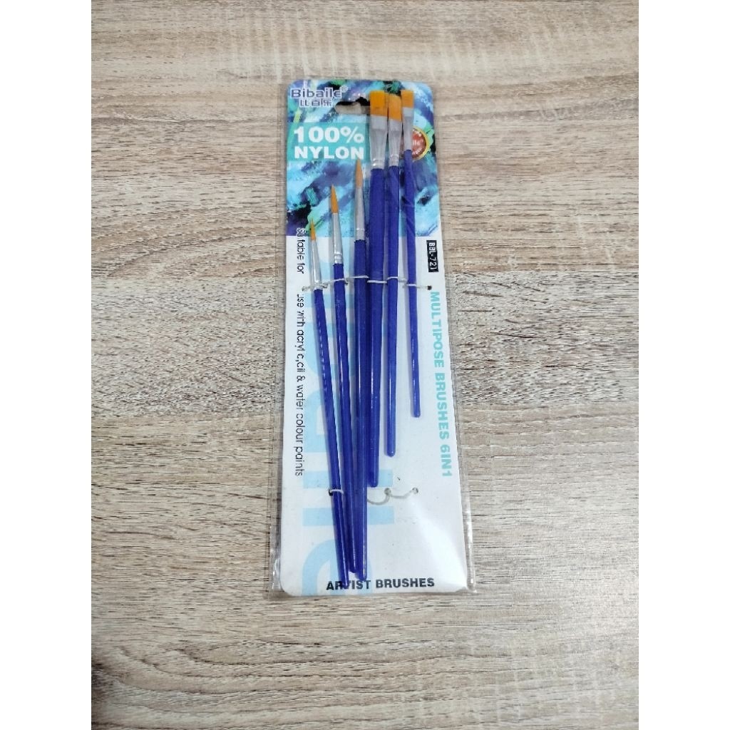 

(SET) Kuas Set Bibaile Isi 6pcs (Min. Order 6 Set)