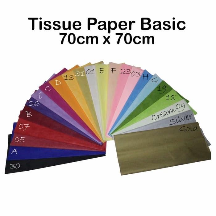 

TERBARU!! 3 Lembar Tissue Paper Basic (Wrapping Bunga Murah) - kode A