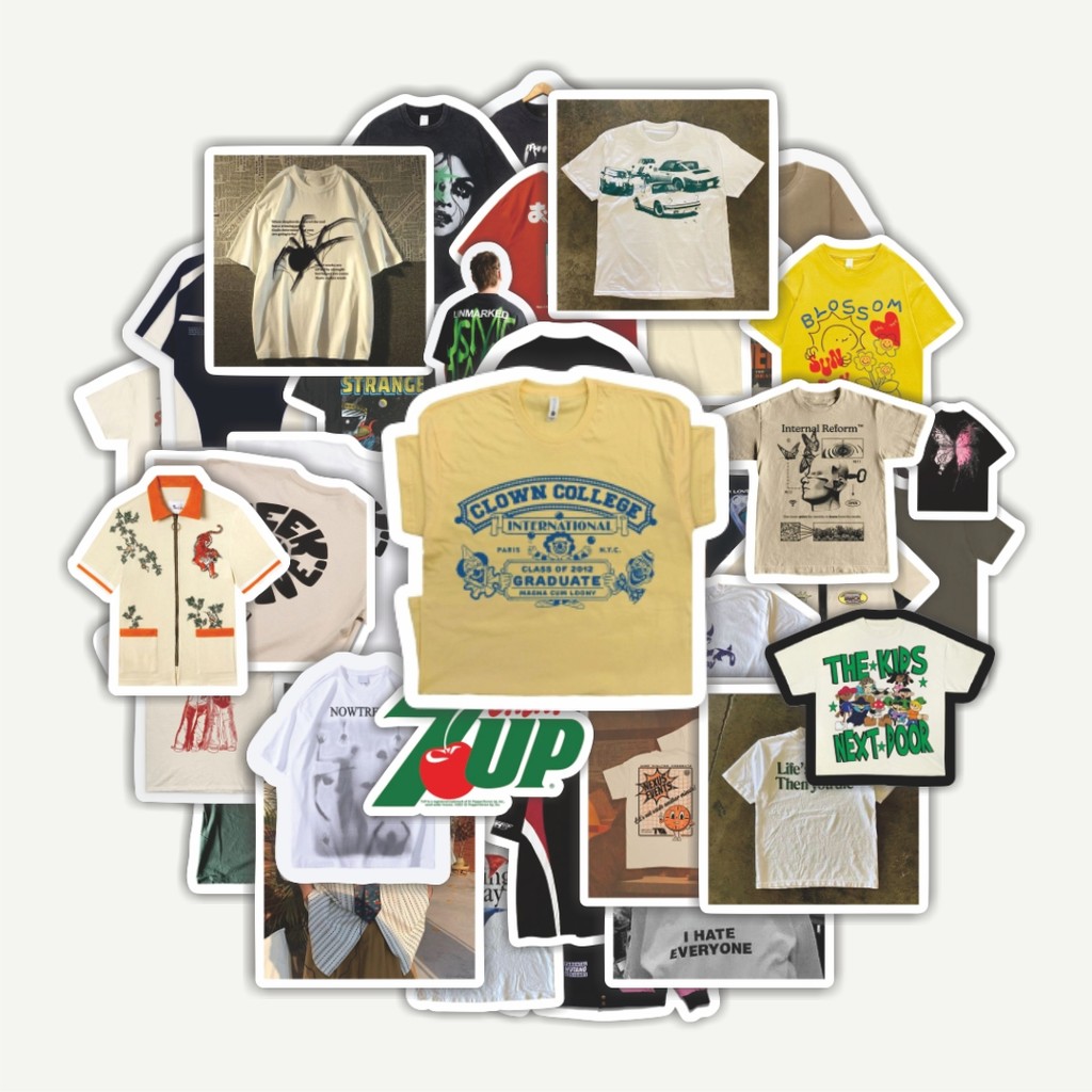 

Sticker Pack Stiker T-Shirt V4 | Sticker TUMBLR | Stiker LAPTOP KOPER HELM