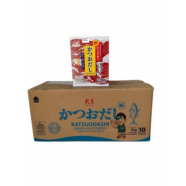 

Promo Daikichi Katsuo Dashi- Bonito Soup Powder- Kaldu Ikan Bubuk 1 Kg