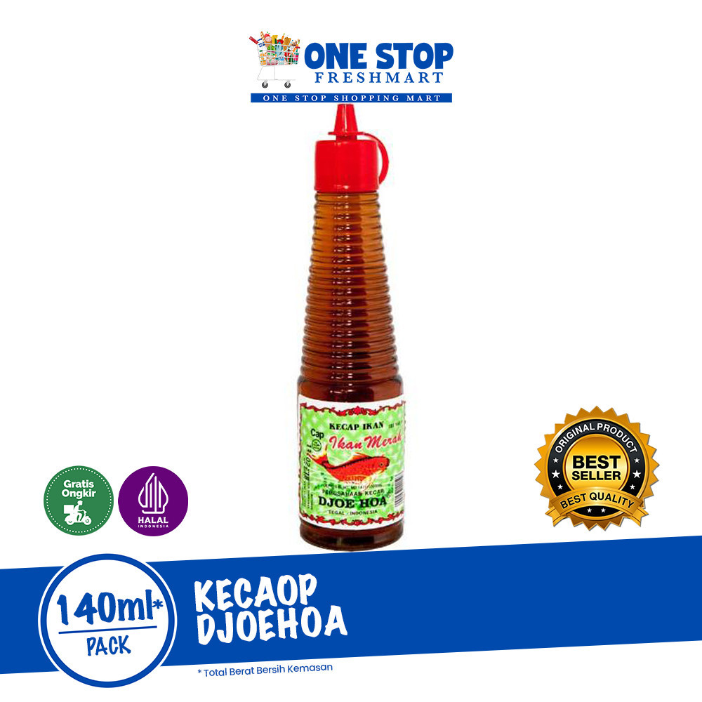 

KECAP IKAN DJOE HOA 140ML/KECAP IKAN CAP IKAN MERAH DJOE HA 140ML