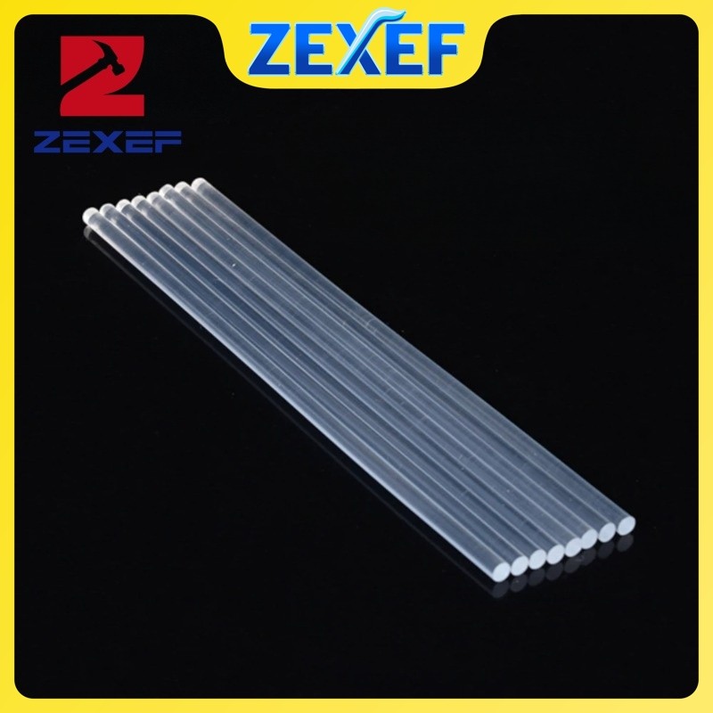 

ZEXEF 7mmx200mm/11mmx200mm Strong Adhesive Car Body Paint Repair Hot Melt Strip Black Auto Repairing Glue Stick Tools