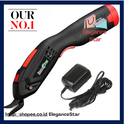 

220V Power Electric Scissors Multipurpose Fabric Leather Cloth Cutting Cordless Chargeable Fabric Sewing Handheld Scissors