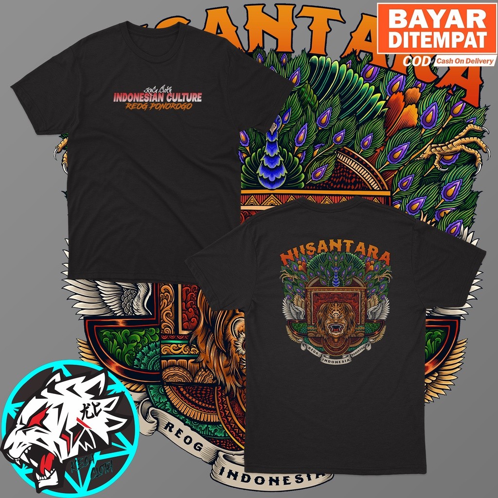 KAOS BAJU JARANAN REOG PONOROGO BIG SIZE JUMBO KAOS REOG PONOROGO PRIA WANITA