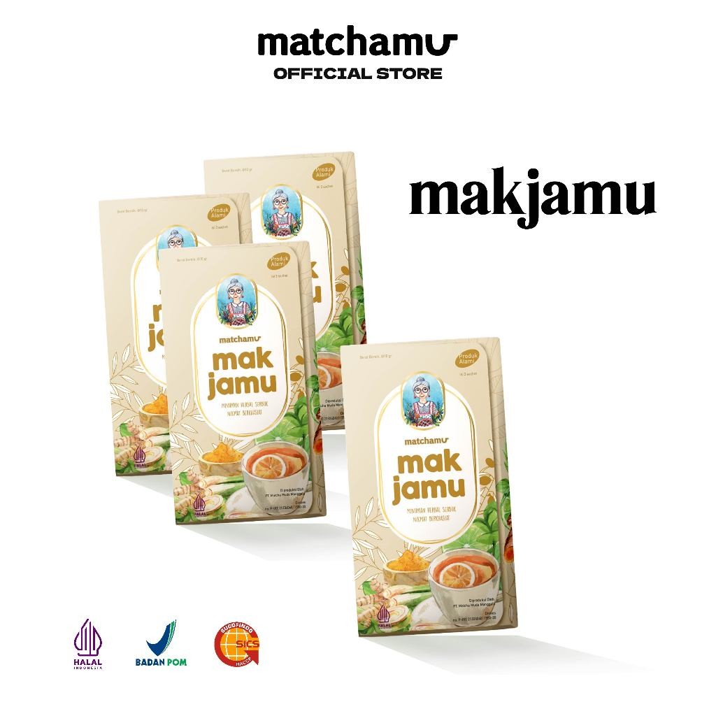 

4 pack/ 12 sachet Makjamu by Matchamu